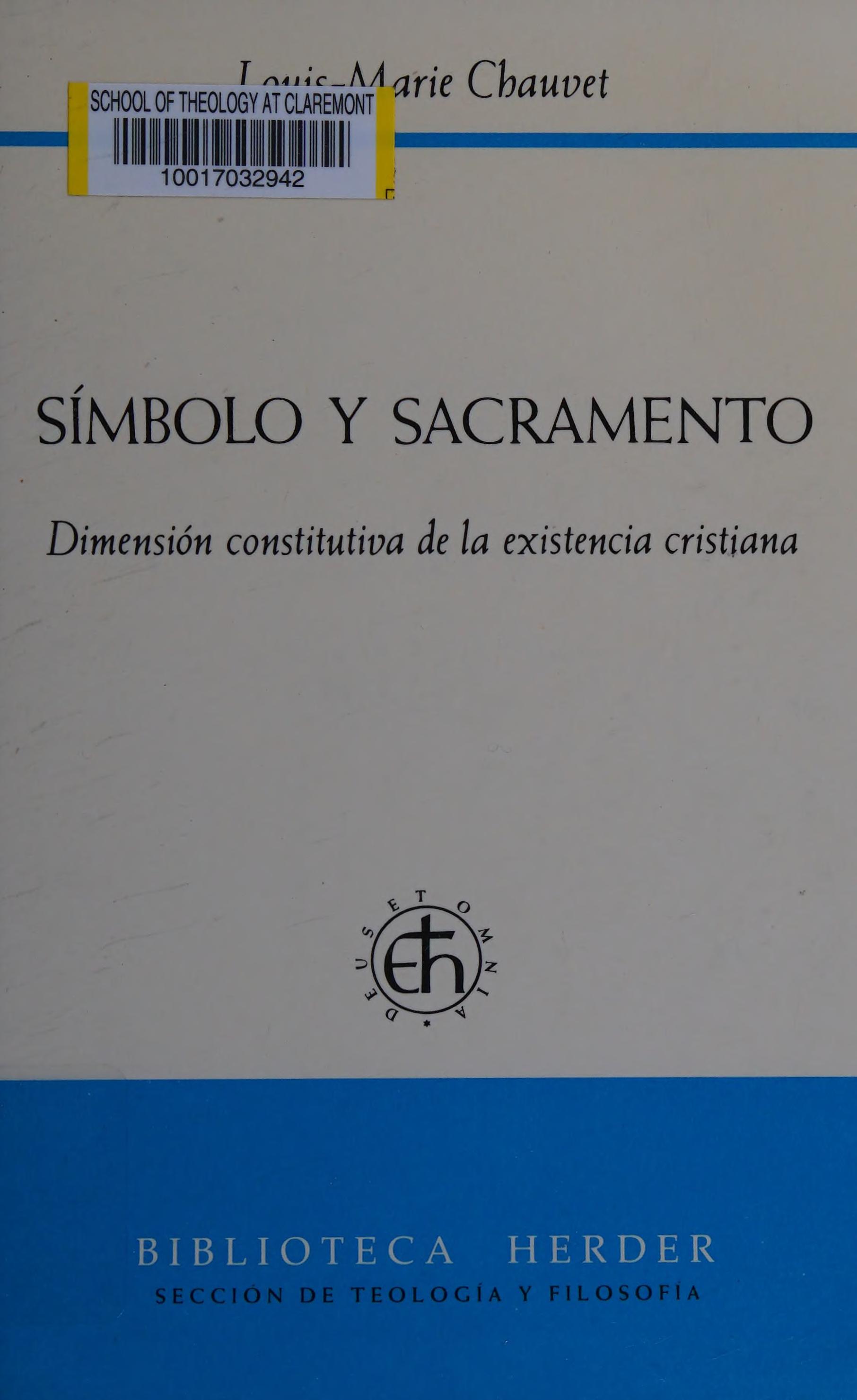 Symbolo y sacramento