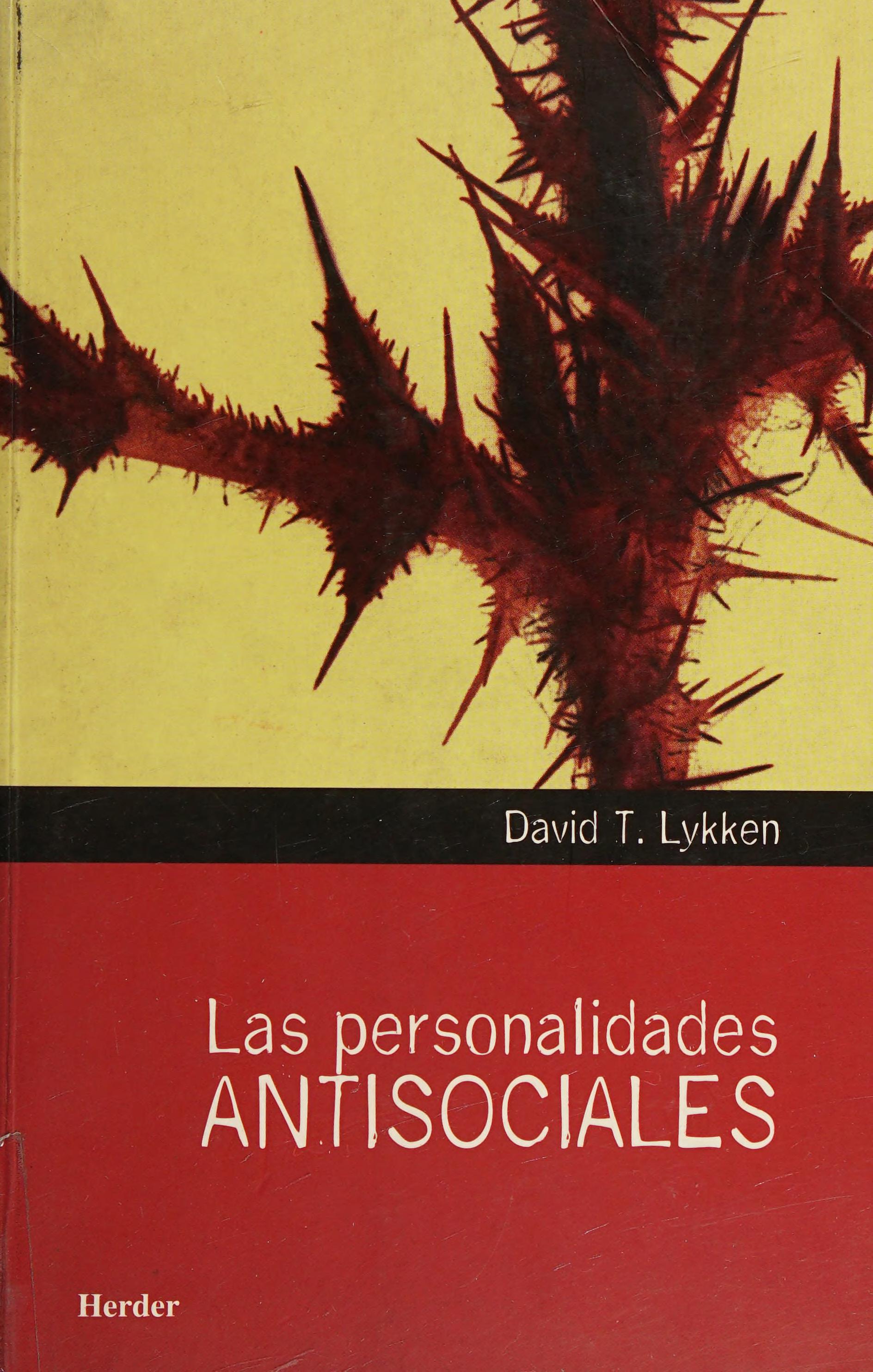 Personalidades Antisociales Las