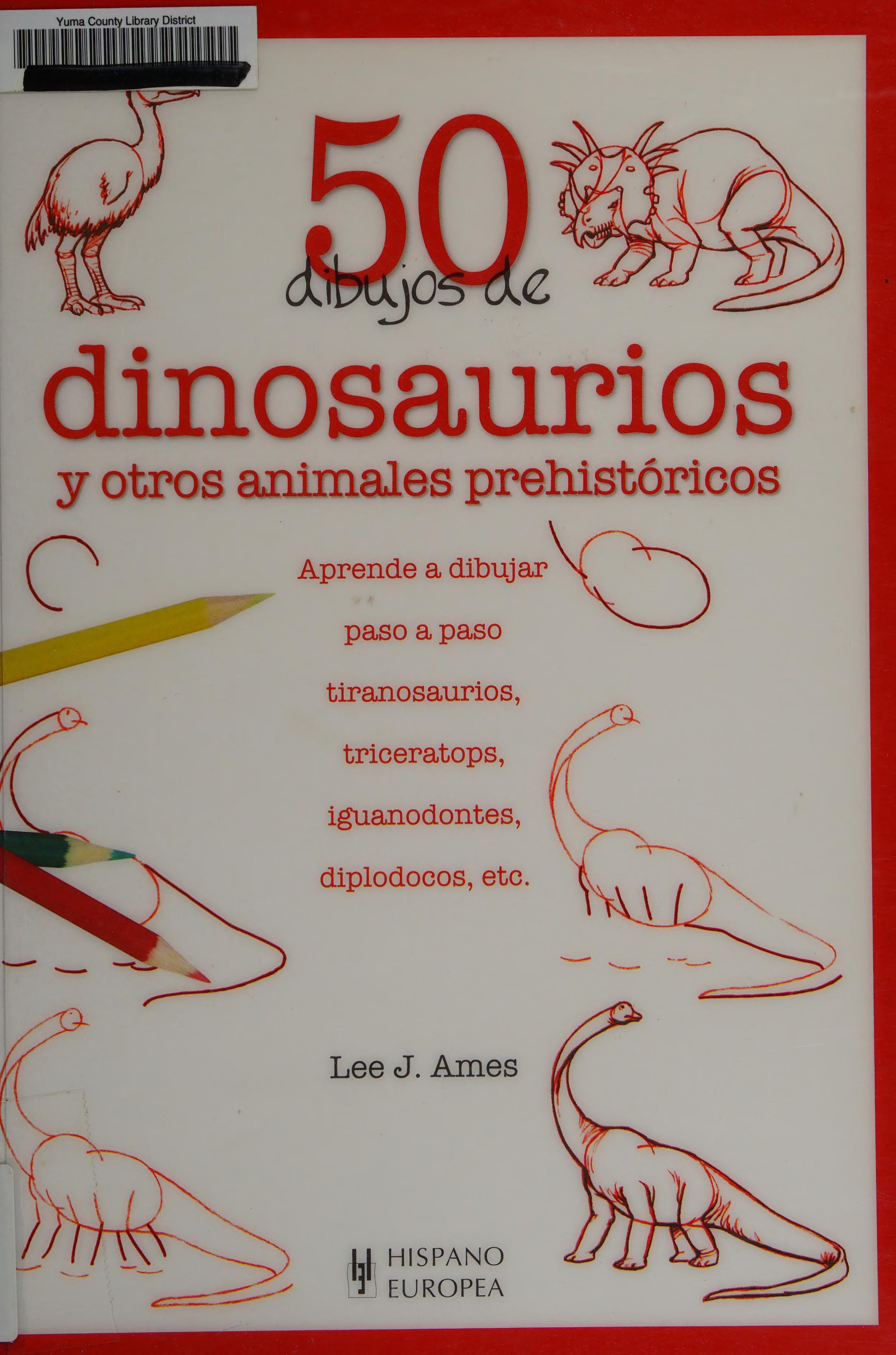50 Dibujos de Dinosaurios y Otros Animales Prehistóricos