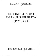 El cine sonoro en la II Republica (1929-1936)