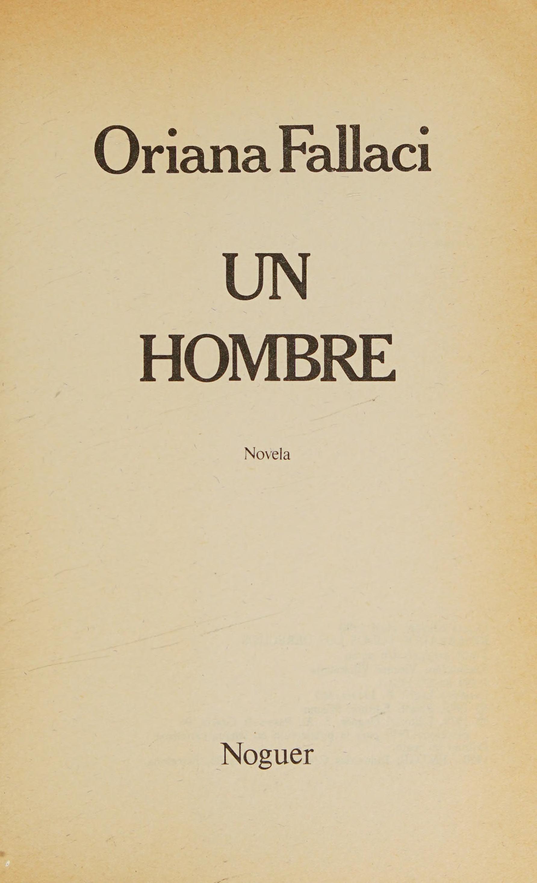 Un Hombre