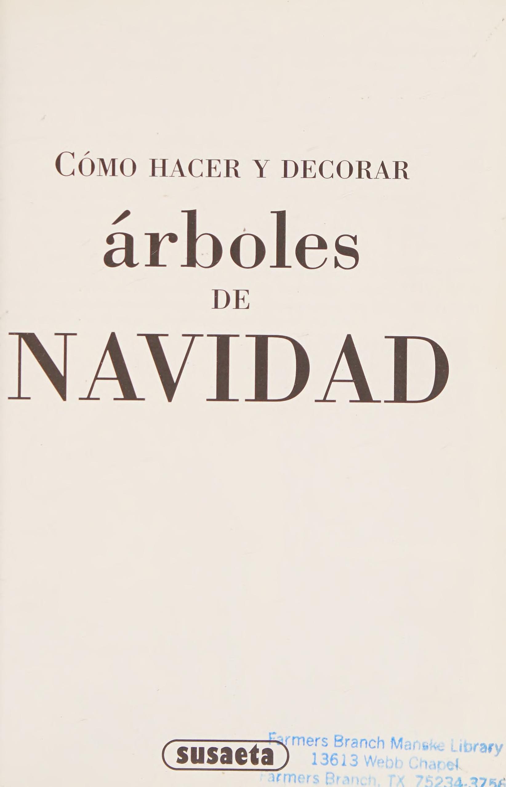 Decorar La Navidad (Bricolaje De Bolsillo) (Spanish Edition)