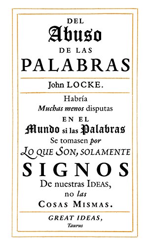 Del Abuso de Las Palabras