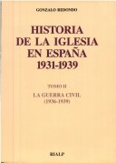 Historia de la Iglesia en Espana, 1931-1939
