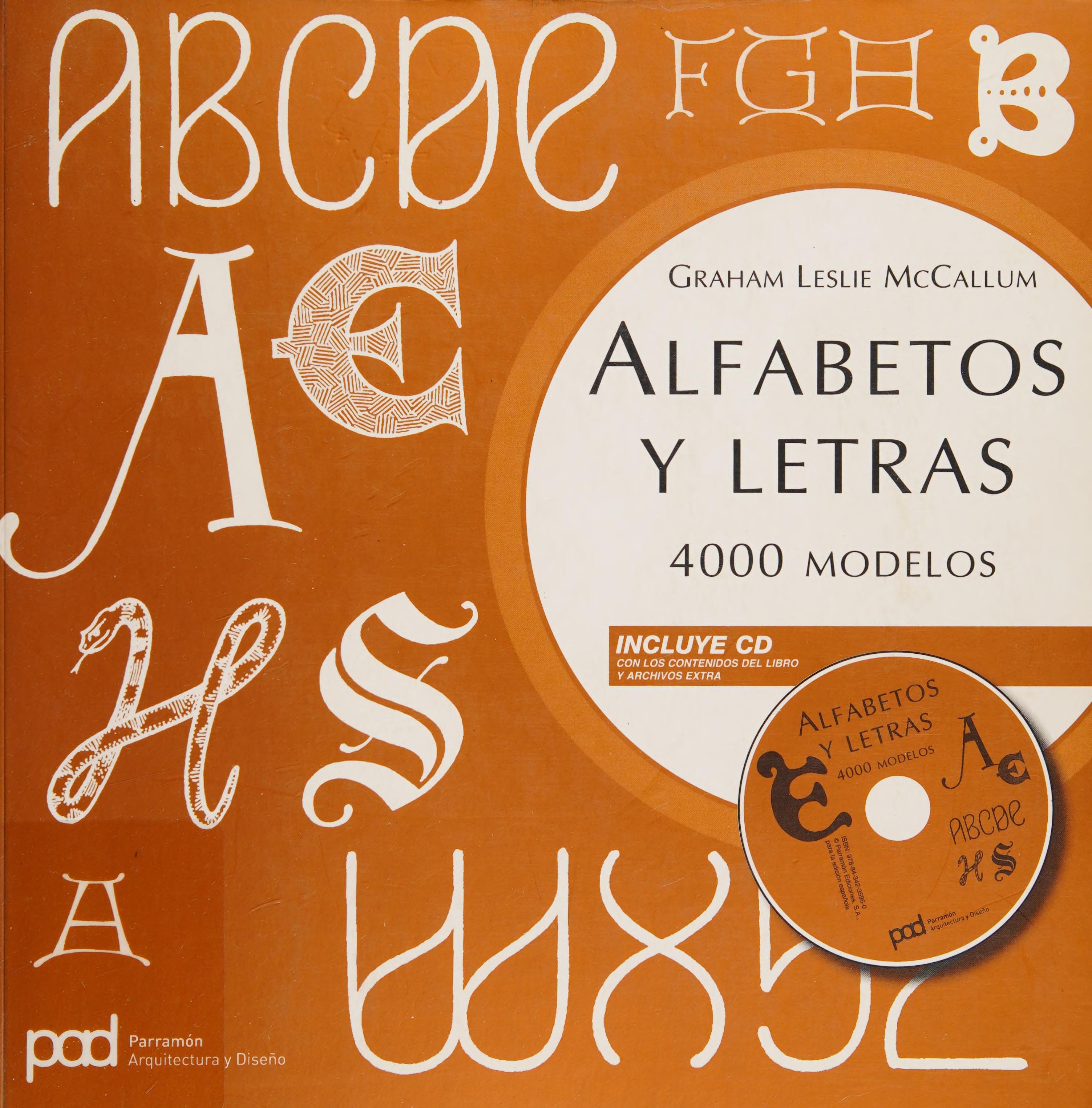 ALFABETOS Y LETRAS, 4000 MODELOS (Diseño Gráfico) (Spanish Edition)