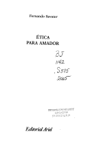 Ética Para Amador