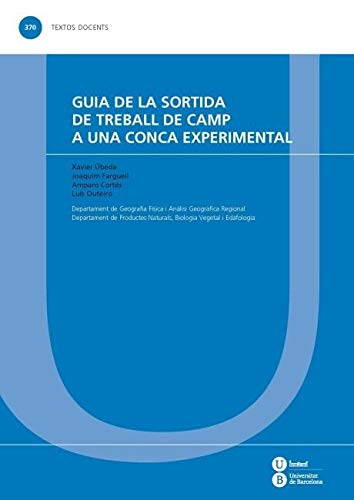 Guia De La Sortida De Treball De Camp A Una Conca Experimental