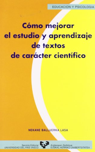 Como mejorar el estudio y aprendizaje de textos de caracter cientifico