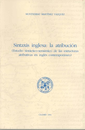Sintaxis inglesa, la atribucion