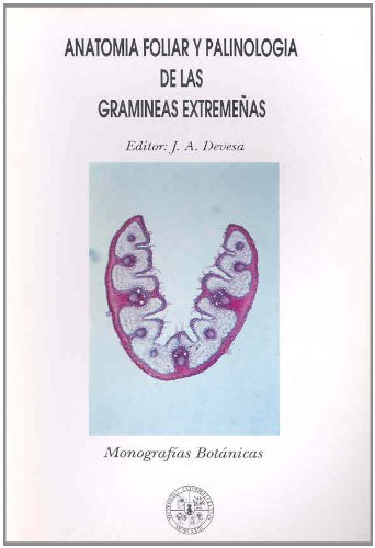Anatomia foliar y palinologia de las gramineas extremenas