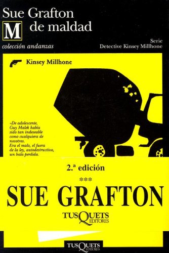 M de Maldad by Sue Grafton, ISBN 9788483100202