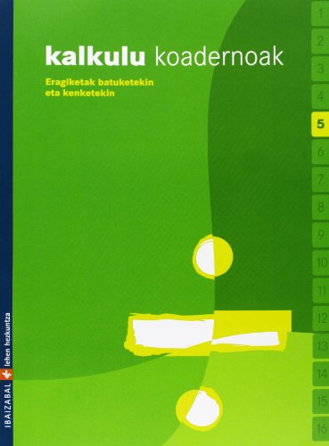 Kalkulu Koadernoak 5