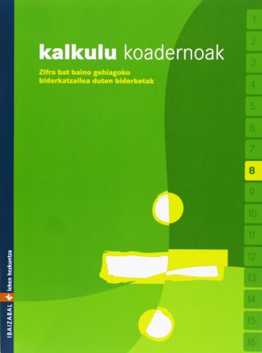 Kalkulu Koadernoak 8