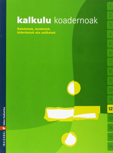Kalkulu Koadernoak 12