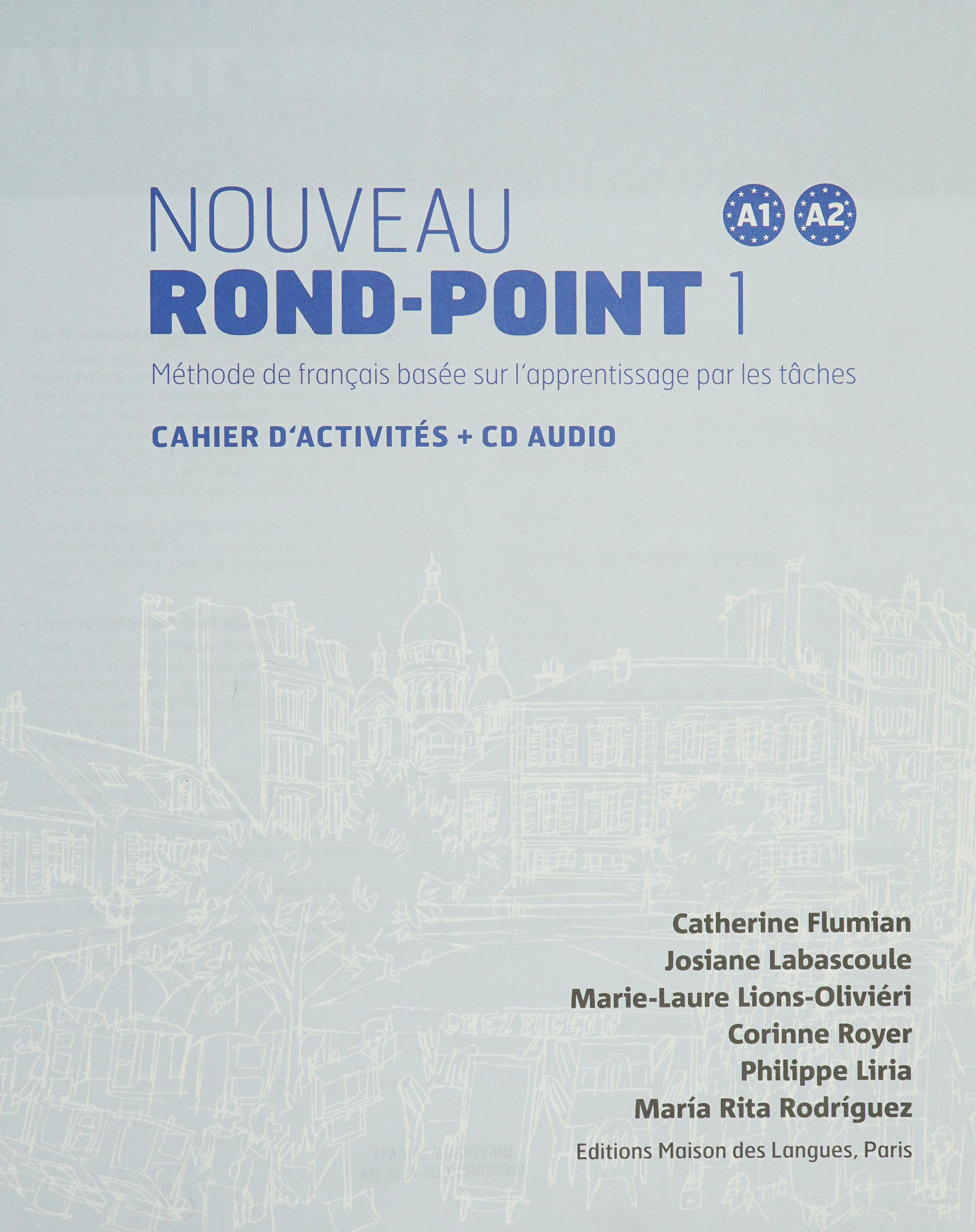 Noveau Rond Point 1 Livre De L'Élève + CD: Noveau Rond Point 1 Livre De L'Élève + CD (FLE NIVEAU ADULTE TVA 5,5%) (French Edition)