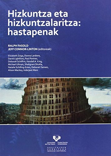 Hizkuntza Eta Hizkuntzalaritza