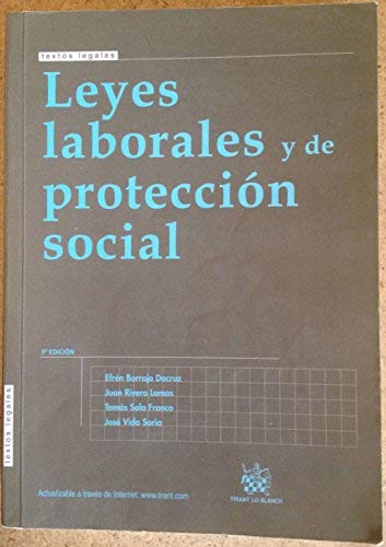 Leyes laborales y de proteccion social 3a Ed. 2009