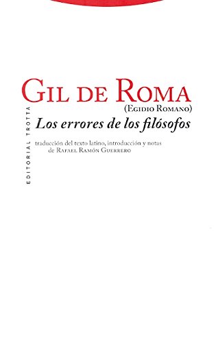 Los Errores de Los Filósofos