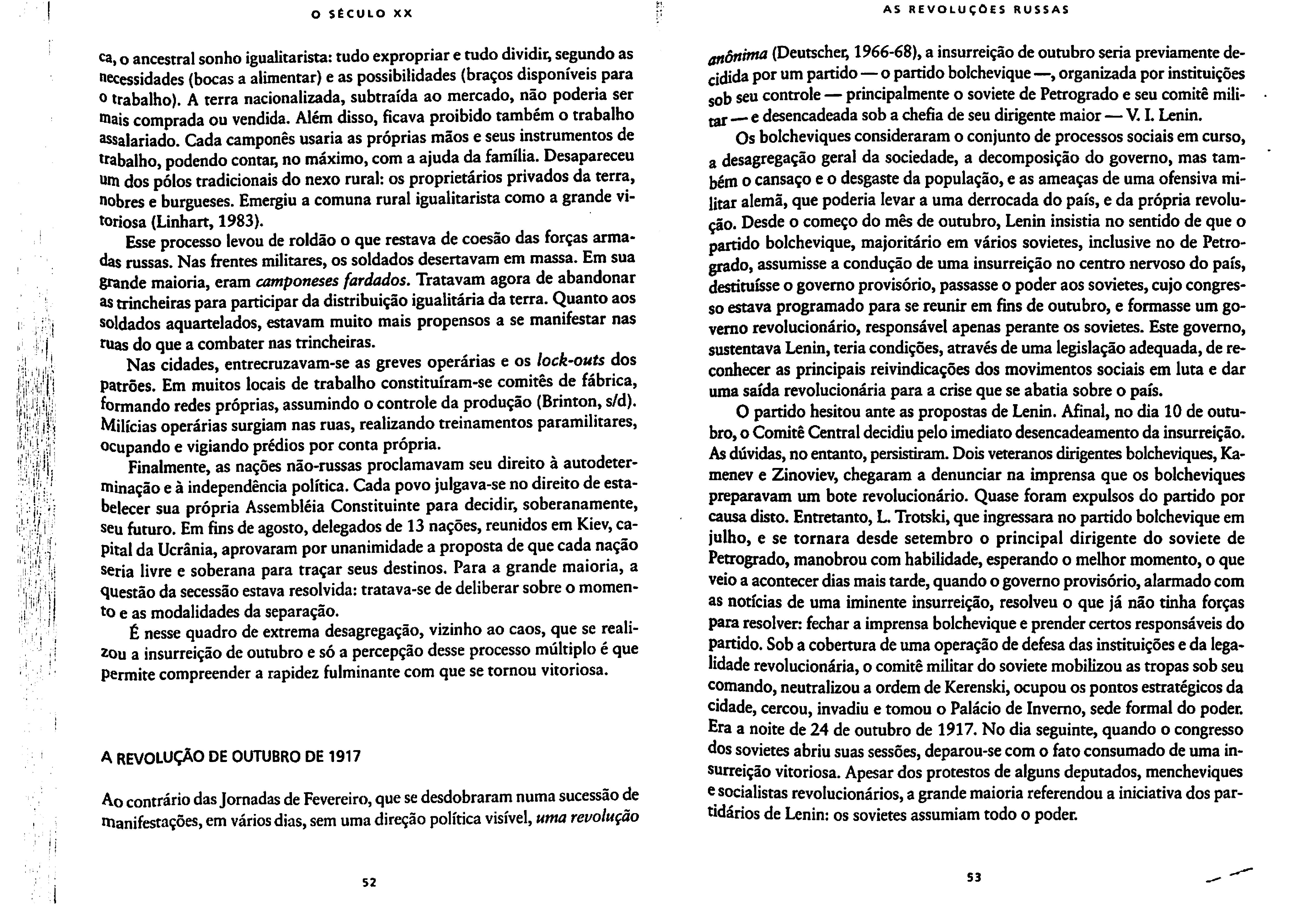O Seculo XX
