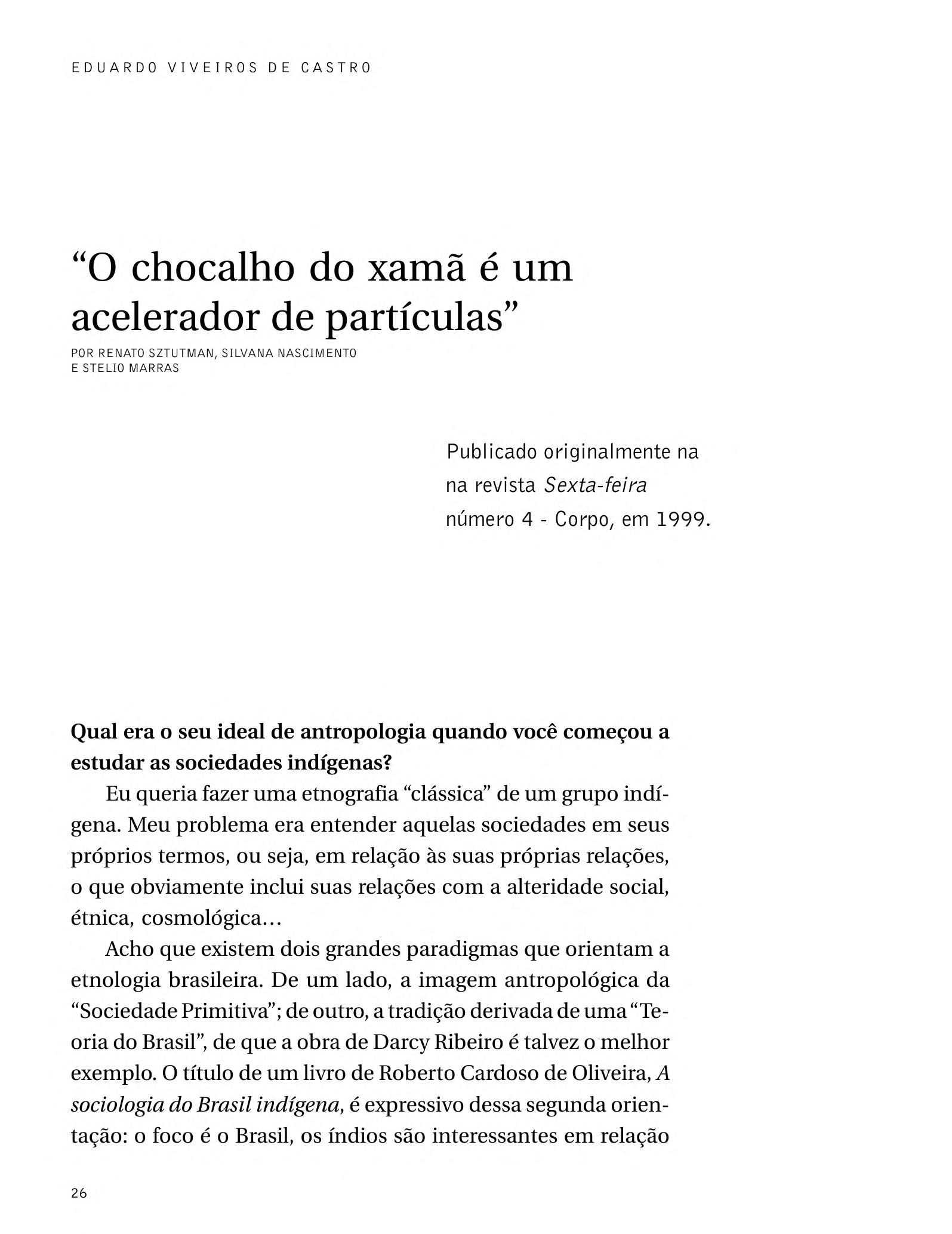 Eduardo Viveiros de Castro