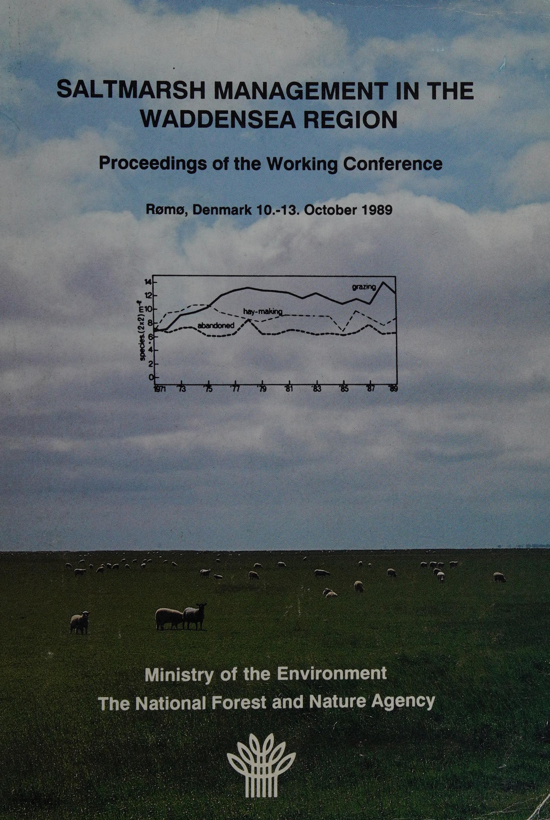 Proceedings Of The Second Trilateral Working Conference On Saltmarsh Management In The Wadden Sea Region: Rømø, Denmark, 10-13 October 1989
