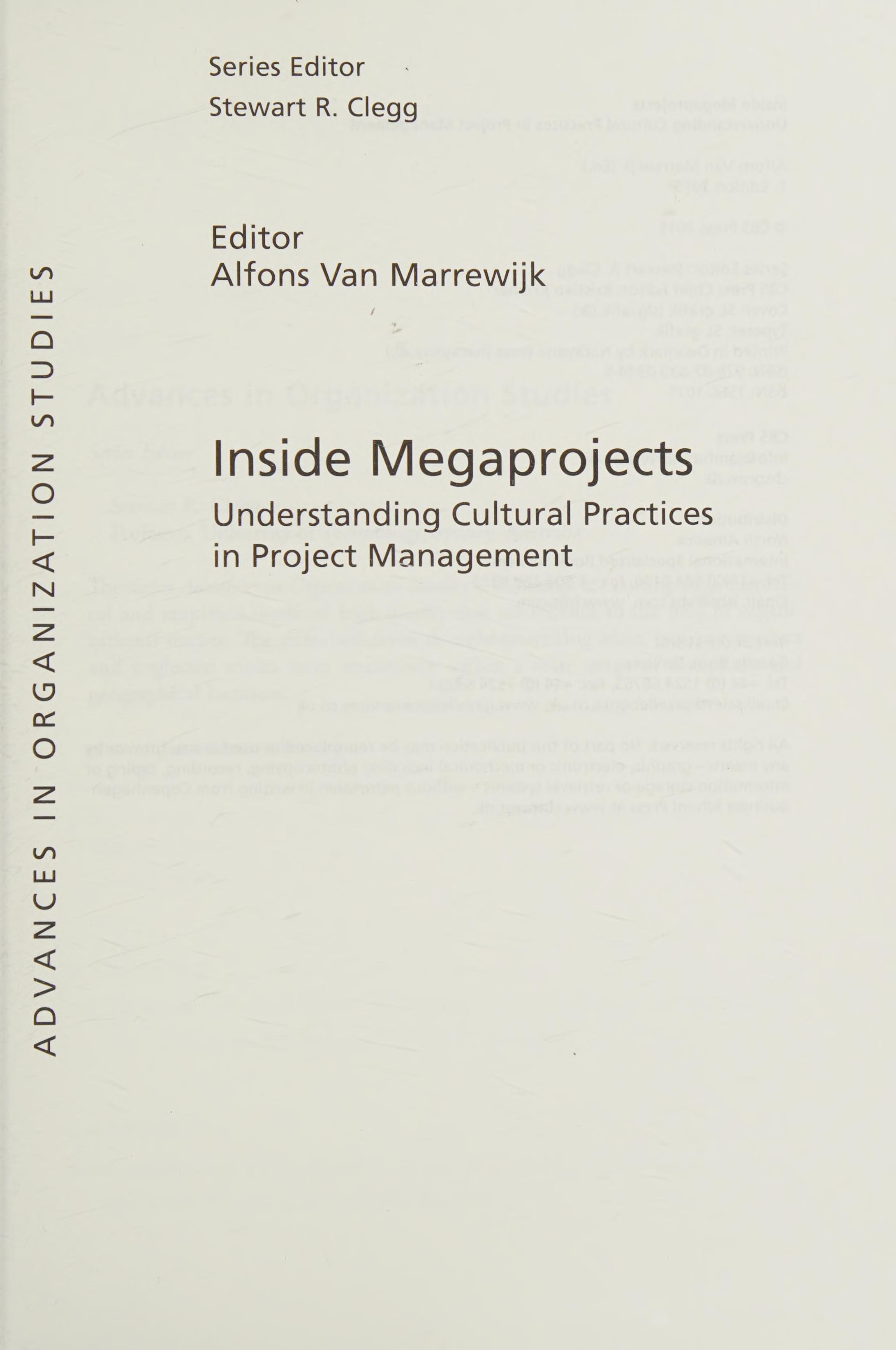 Inside Megaprojects: Understanding Cultural Practices In Project Management