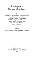 Kierkegaard, Literary Miscellany