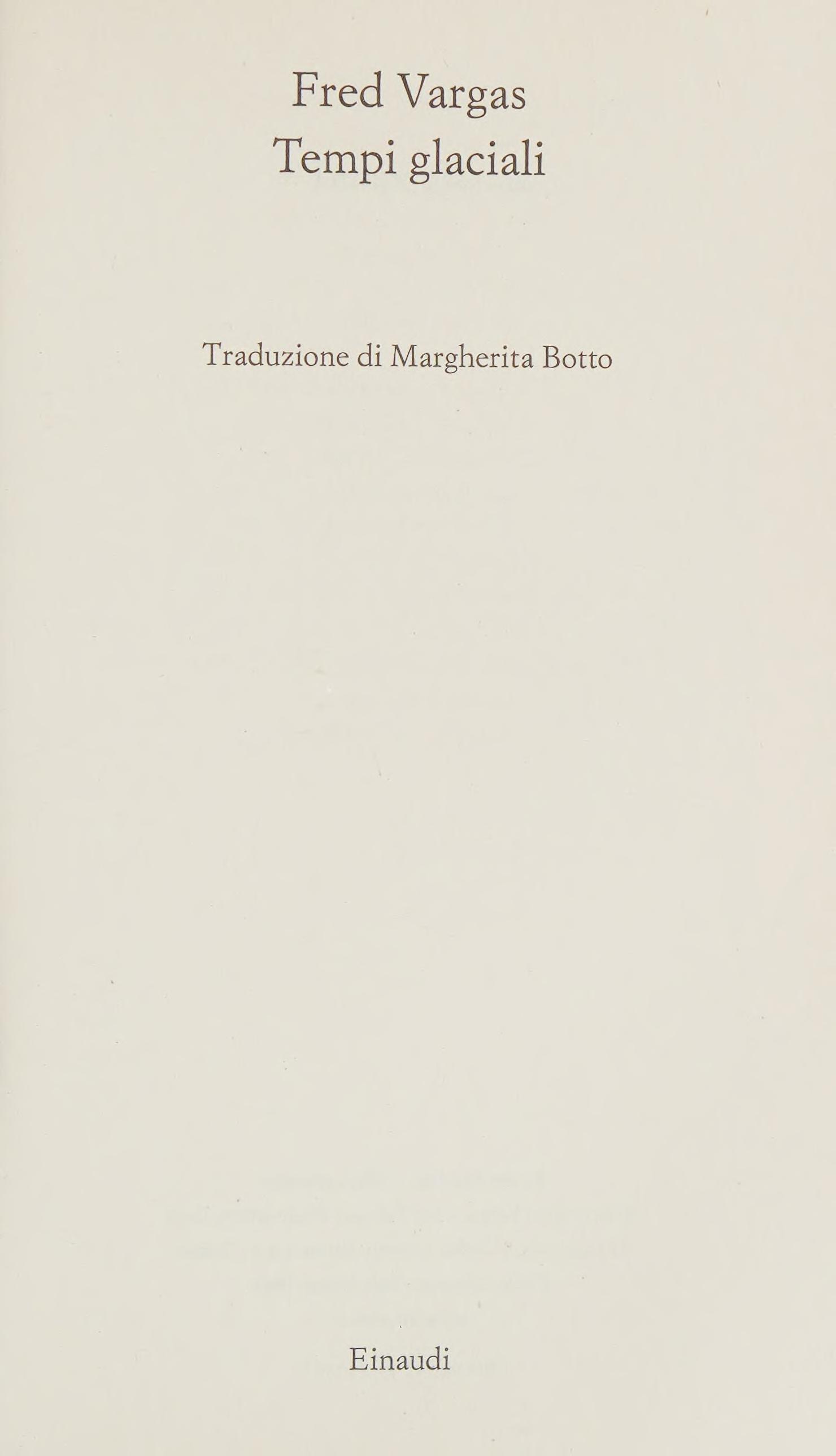 Tempi Glaciali