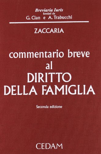 Commentario breve al diritto della famiglia