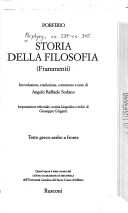 Storia Della Filosofia