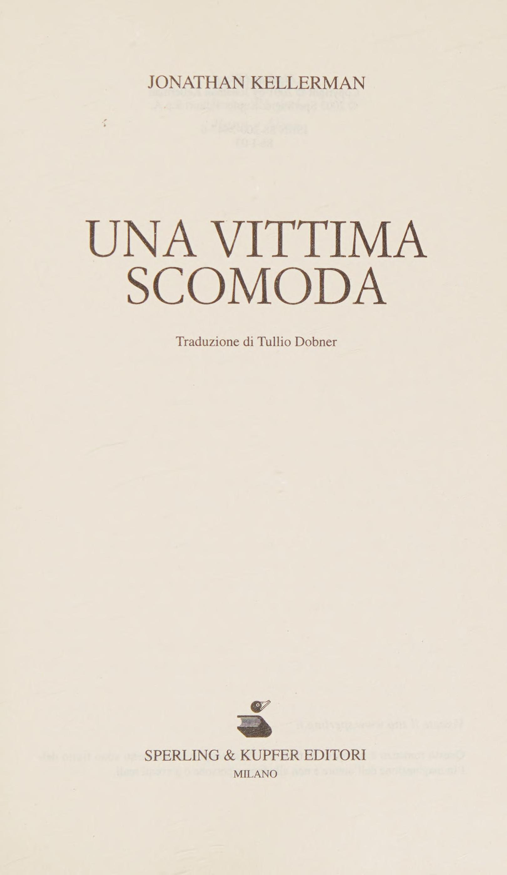 Una Vittima Scomoda