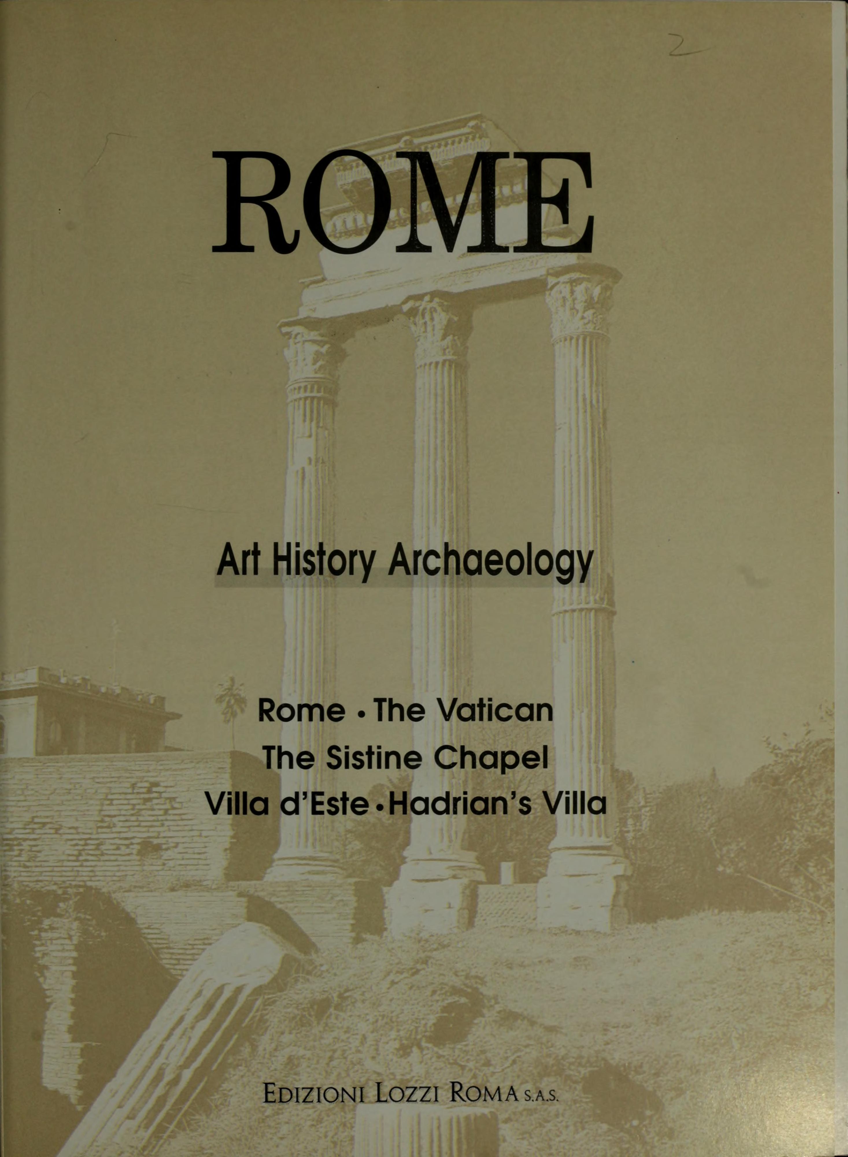 Rome: From Its Origins To 2000