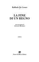 La fine di un regno