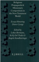 Religious Propaganda and Missionary Competition in the New Testament World