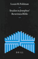 Studies in Josephus' rewritten Bible