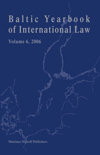 Baltic Yearbook of International Law, Volume 6