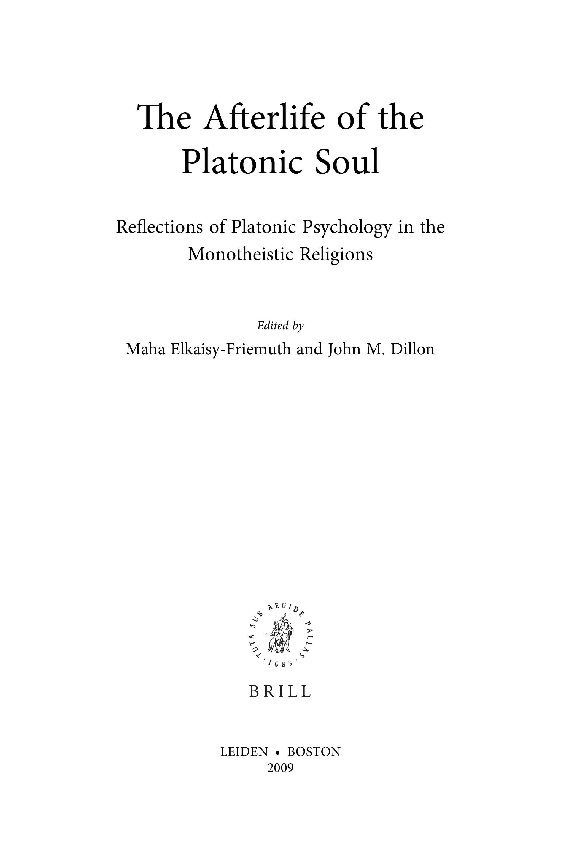 The Afterlife of the Platonic Soul