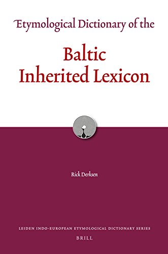 Etymological dictionary of the Baltic inherited lexicon