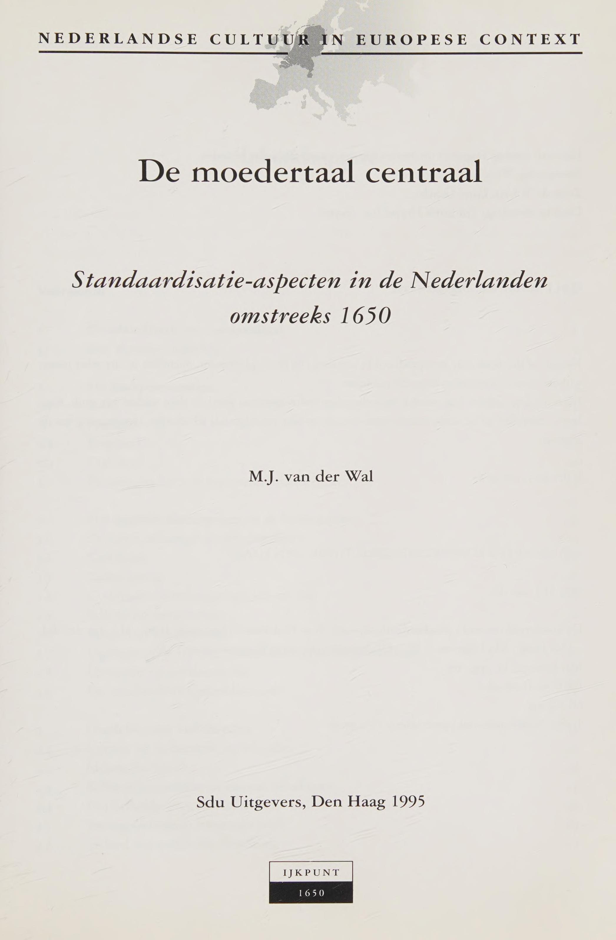 De moedertaal centraal