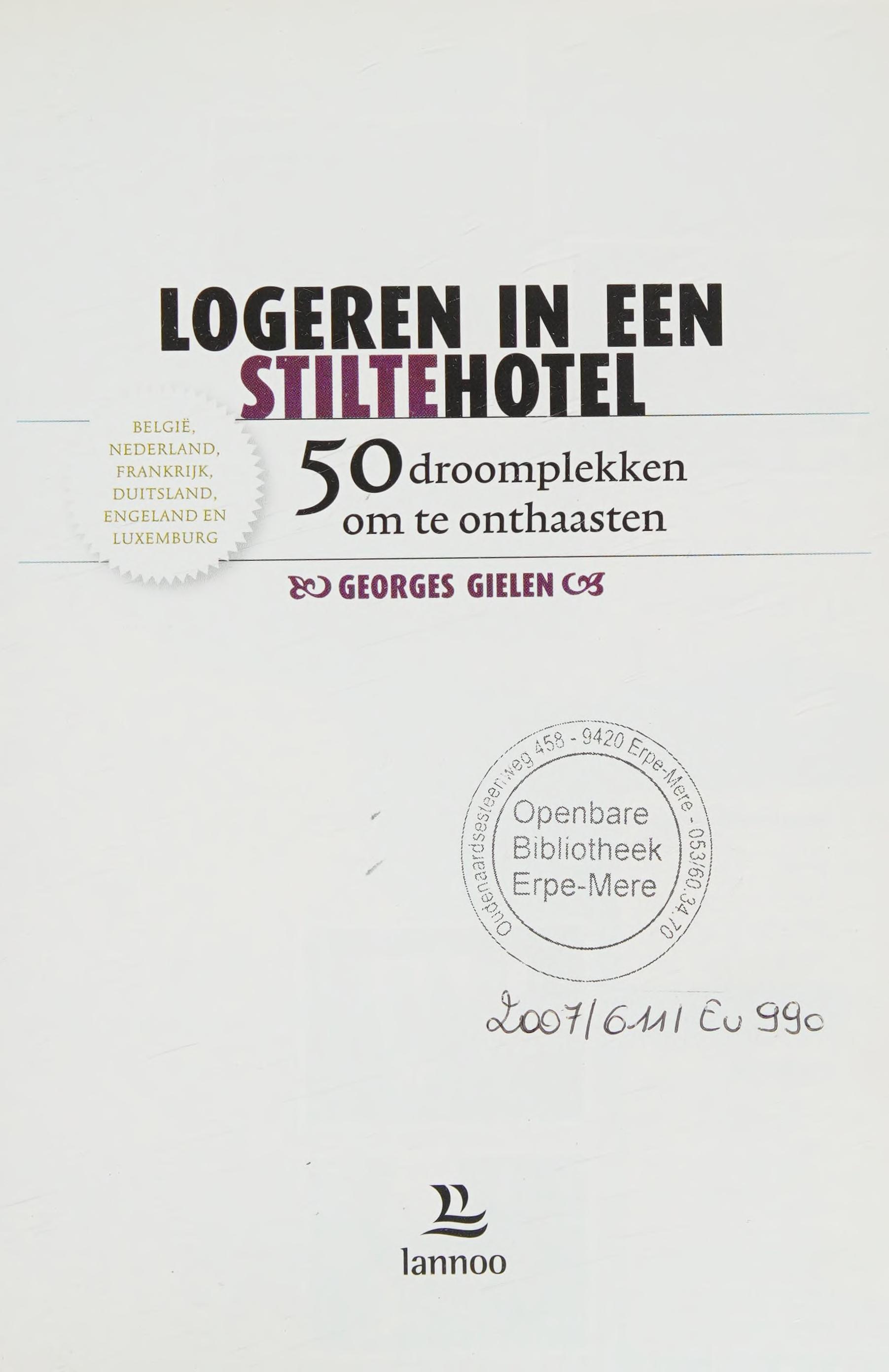 Logeren in een stiltehotel
