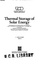 Thermal Storage Of Solar Energy