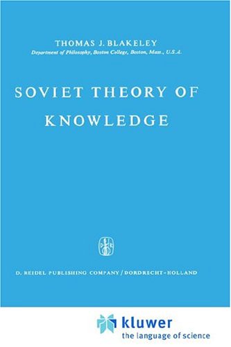 Soviet Theory Of Knowledge (Sovietica)