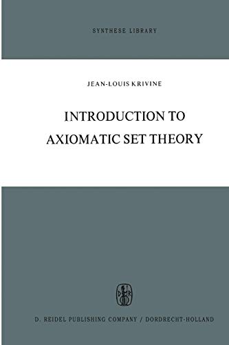 Introduction To Axiomatic Set Theory