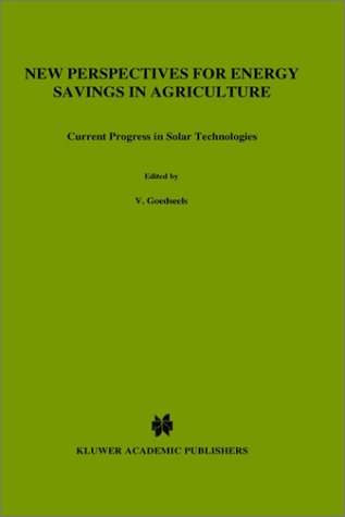 New Perspectives for Energy Savings in Agriculture