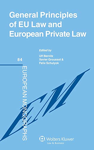 General Principles of Eu Law and European Private Law