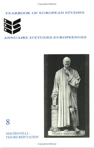 Machiavelli Yearbook of European Studies Annuaire d Etudes Europeennes 8
