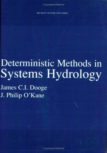 Deterministic Methods in Systems Hydrology PBK Ihe Delft Lecture Note