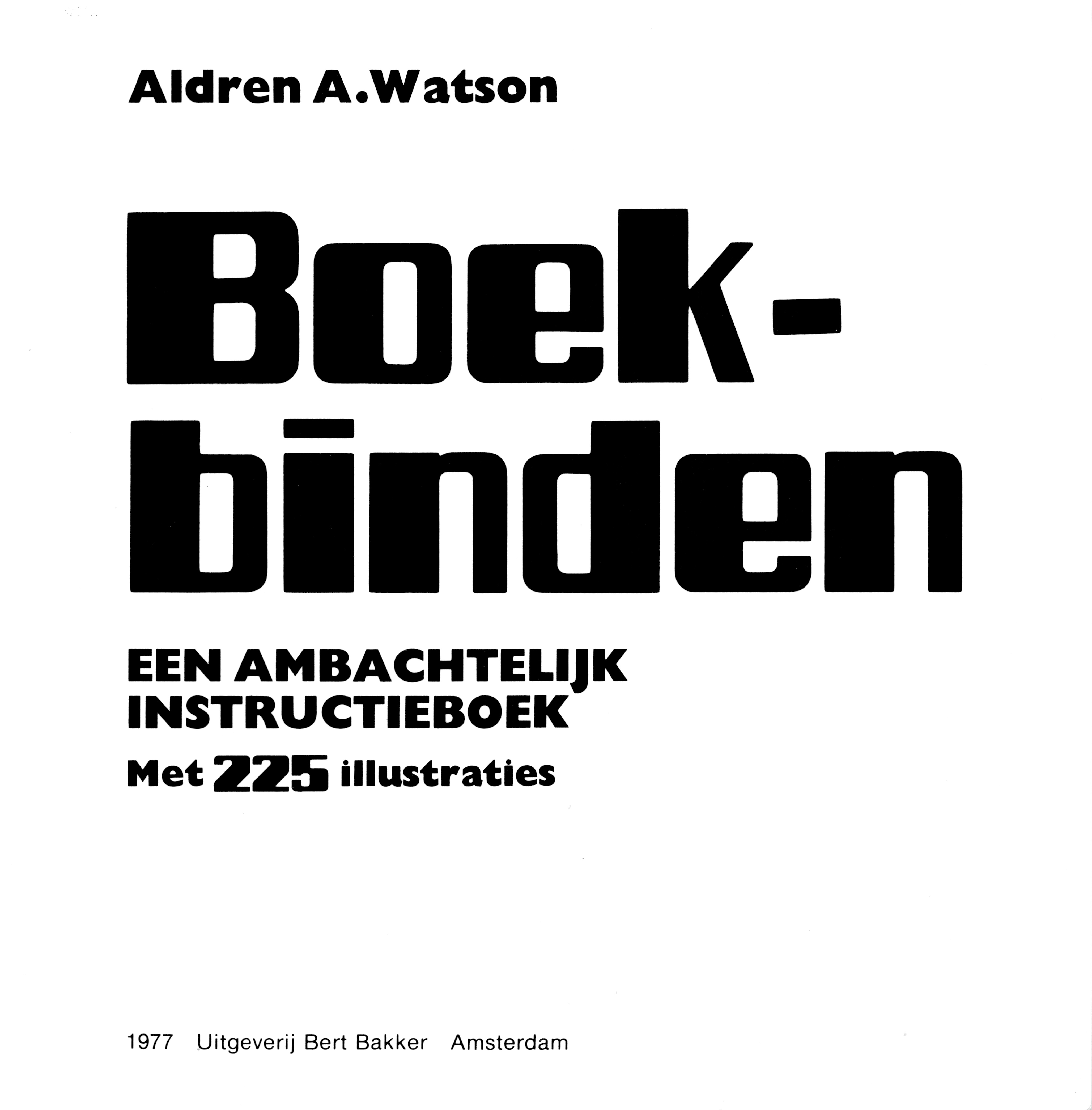 Boekbinden