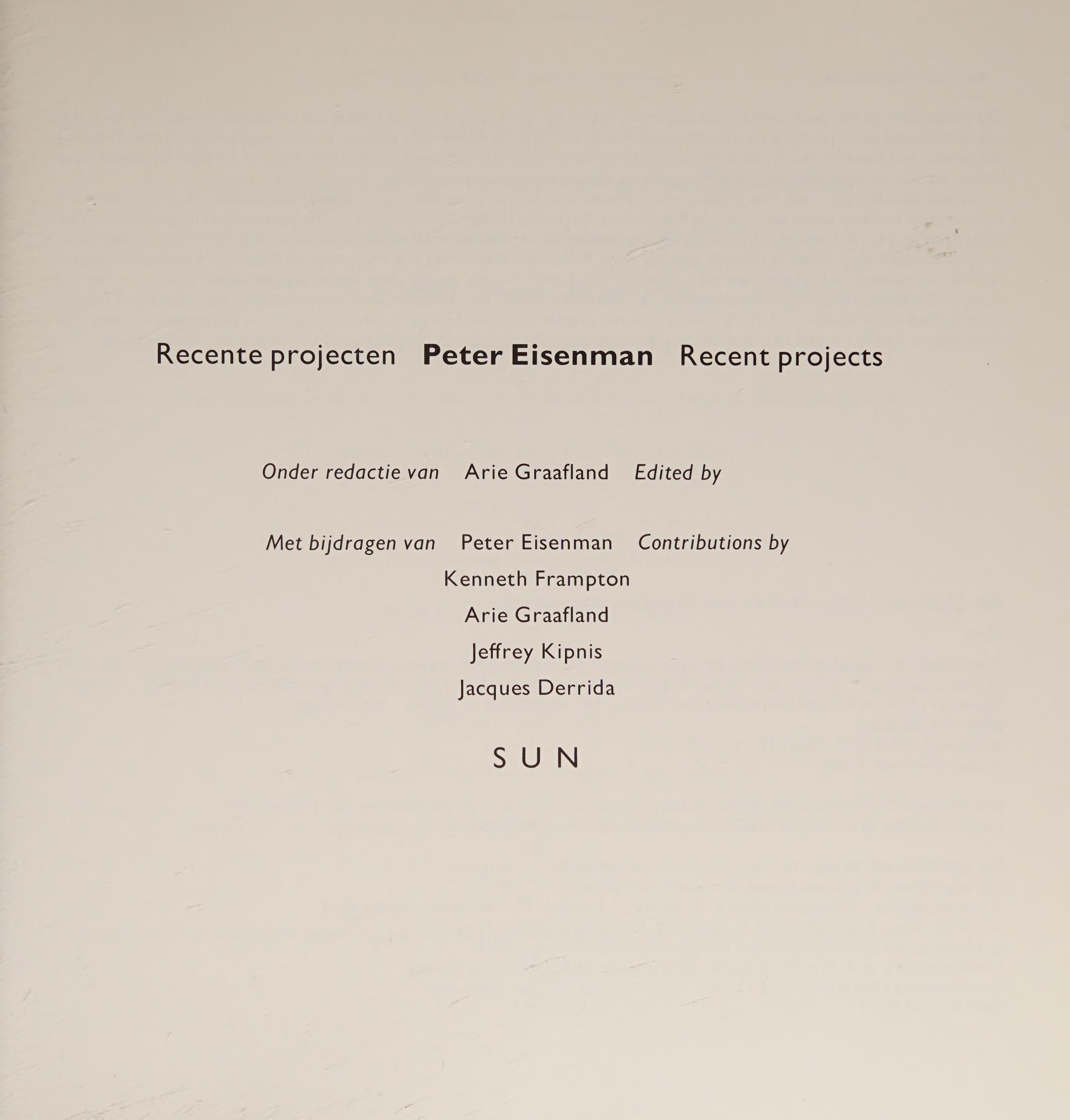 Peter Eisenman