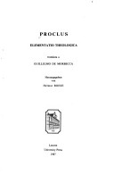 Elementatio theologica